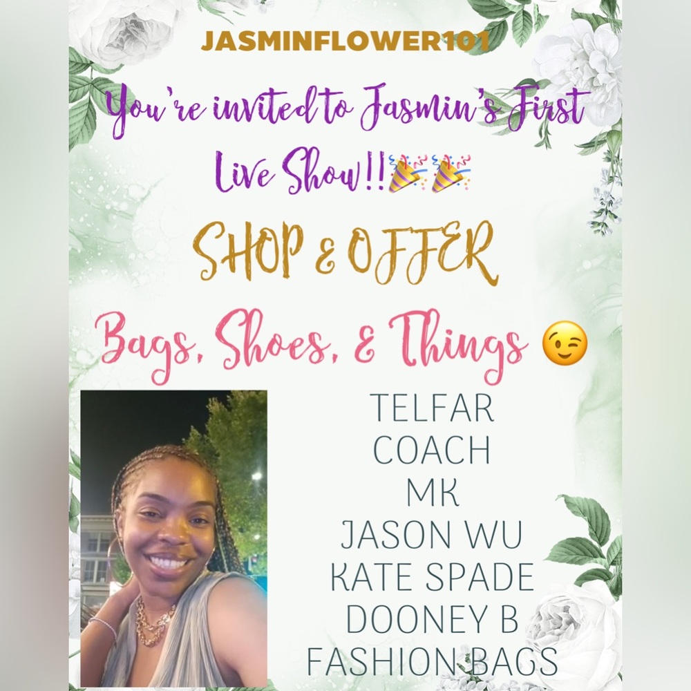 Like This Live Listing So You Know When I’m Live! Please & Thank You!! 😊